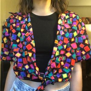 ⭐️SOLD⭐️ Vintage Button Down Tee